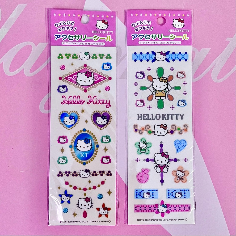Hello Kitty Nail/Body Stickers 🎀